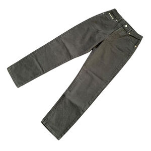 Vintage 90s Calvin Klein Easy Fit Black Button Fly 5 Pocket Mom Jeans